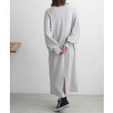 ボタンデザイン ボリュームスリーブワンピース | ad thie | 詳細画像8 