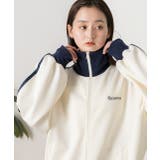 刺繍ロゴ・オーバーサイズ トラックジャケット | ad thie | 詳細画像14