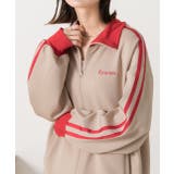 刺繍ロゴ・オーバーサイズ トラックジャケット | ad thie | 詳細画像8