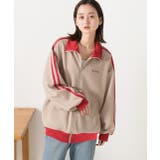 刺繍ロゴ・オーバーサイズ トラックジャケット | ad thie | 詳細画像9