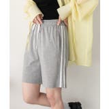 サイドライン スムースショートパンツ | ad thie | 詳細画像18 