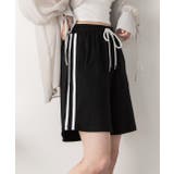 サイドライン スムースショートパンツ | ad thie | 詳細画像4 