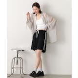 サイドライン スムースショートパンツ | ad thie | 詳細画像7 