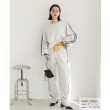 ピンタック サイドラインジョガーパンツ | ad thie | 詳細画像2 