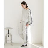 ピンタック サイドラインジョガーパンツ | ad thie | 詳細画像8 