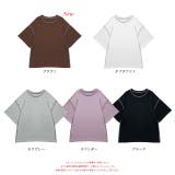 配色ステッチ スムースTシャツ | ad thie | 詳細画像42 