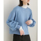 ボリュームスリーブ ショート丈プルオーバー | ad thie | 詳細画像10 