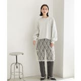 ボリュームスリーブ ショート丈プルオーバー | ad thie | 詳細画像13 