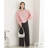 ボリュームスリーブ ショート丈プルオーバー | ad thie | 詳細画像18 