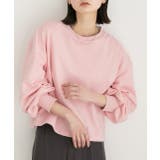 ボリュームスリーブ ショート丈プルオーバー | ad thie | 詳細画像19 