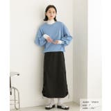 ボリュームスリーブ ショート丈プルオーバー | ad thie | 詳細画像2 