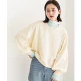 ボリュームスリーブ ショート丈プルオーバー | ad thie | 詳細画像27 