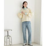 ボリュームスリーブ ショート丈プルオーバー | ad thie | 詳細画像28 