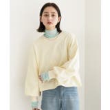 ボリュームスリーブ ショート丈プルオーバー | ad thie | 詳細画像30 