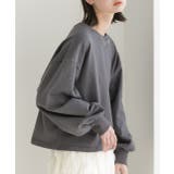 ボリュームスリーブ ショート丈プルオーバー | ad thie | 詳細画像36 