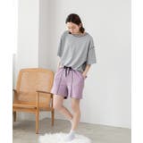 配色ステッチ ルームウエアセット | ad thie | 詳細画像3