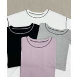 配色ステッチ ルームウエアセット | ad thie | 詳細画像39