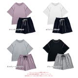 配色ステッチ ルームウエアセット | ad thie | 詳細画像44