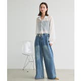 シアーショート丈シャツ | ad thie | 詳細画像3 