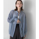 バンドカラー オーバーサイズシアーシャツ | ad thie | 詳細画像17
