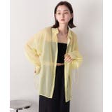 リボンデザイン オーバーシアーシャツ | ad thie | 詳細画像18 