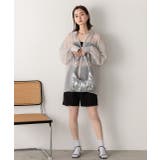 リボンデザイン オーバーシアーシャツ | ad thie | 詳細画像2 