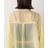 リボンデザイン オーバーシアーシャツ | ad thie | 詳細画像25 