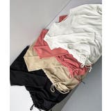 リブ素材ラッシュガード ドロストデザインプルオーバー | ad thie | 詳細画像42 