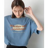 ヴィンテージ風ロゴ ピグメントTシャツ | ad thie | 詳細画像29 