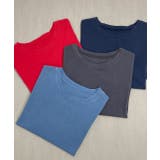 ヴィンテージライク ピグメントTシャツ | ad thie | 詳細画像25 