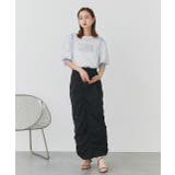 シャーリングチュールブラウス | ad thie | 詳細画像13 