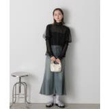 シャーリングチュールブラウス | ad thie | 詳細画像25 