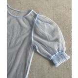 シャーリングチュールブラウス | ad thie | 詳細画像32 