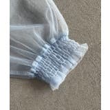 シャーリングチュールブラウス | ad thie | 詳細画像33 