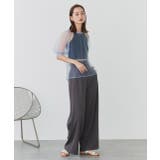 シャーリングチュールブラウス | ad thie | 詳細画像8 