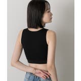 カップ付きクロップドタンクトップ | ad thie | 詳細画像14