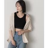 カップ付きクロップドタンクトップ | ad thie | 詳細画像15