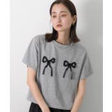 リボンレースTシャツ | ad thie | 詳細画像10 