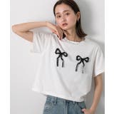 リボンレースTシャツ | ad thie | 詳細画像13 