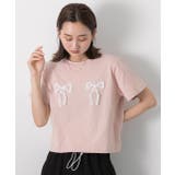 リボンレースTシャツ | ad thie | 詳細画像19 