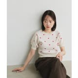 ハート総柄 パフスリーブニット | ad thie | 詳細画像22 
