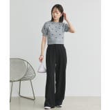 ハート総柄 パフスリーブニット | ad thie | 詳細画像3 