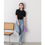 ハート総柄 パフスリーブニット | ad thie | 詳細画像32 