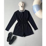 リブ素材ラッシュガード オールインワン | ad thie | 詳細画像16 