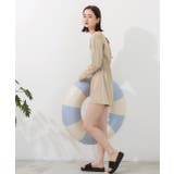 リブ素材ラッシュガード オールインワン | ad thie | 詳細画像21 