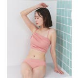 リブ素材スイムウェア3点SET アシンメトリーギャザーデザイン | ad thie | 詳細画像58 