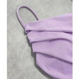 リブ素材スイムウェア3点SET アシンメトリーギャザーデザイン | ad thie | 詳細画像62 