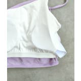 リブ素材スイムウェア3点SET アシンメトリーギャザーデザイン | ad thie | 詳細画像65 