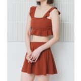 スイムウェア ショルダーフリルセットアップ | ad thie | 詳細画像47 