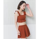 スイムウェア ショルダーフリルセットアップ | ad thie | 詳細画像48 